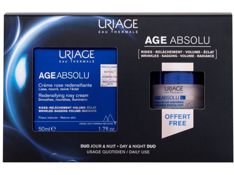 Kit Uriage Age absolu crème rose