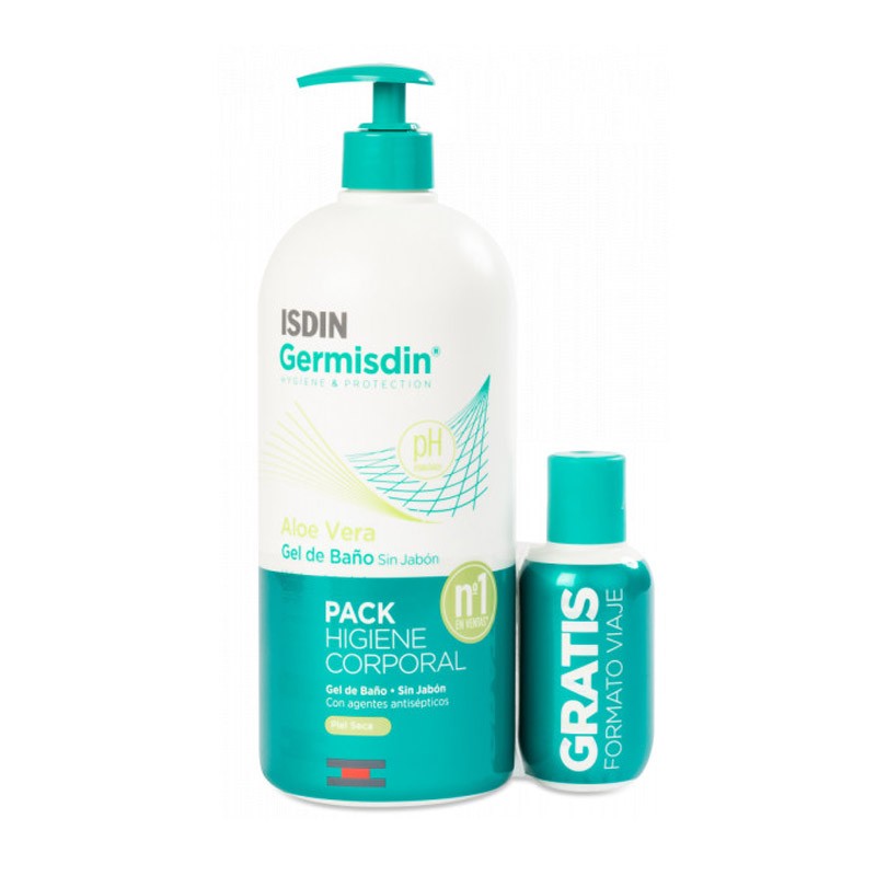 Germisdin Aloe vera 1l + gel viaje 100ml