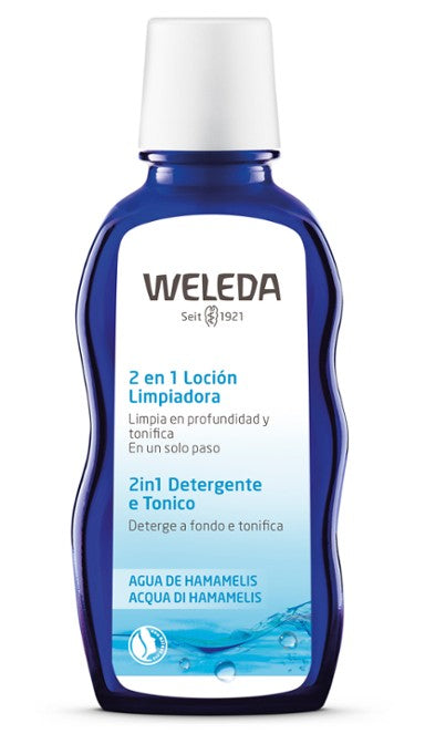 WELEDA, nao nature, Loción Limpiadora Desmaquillante 2 en 1 100ml